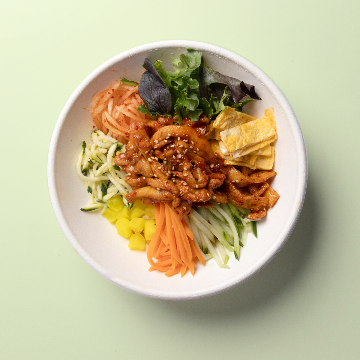 Spicy Chicken Bulgogi Bibimbap