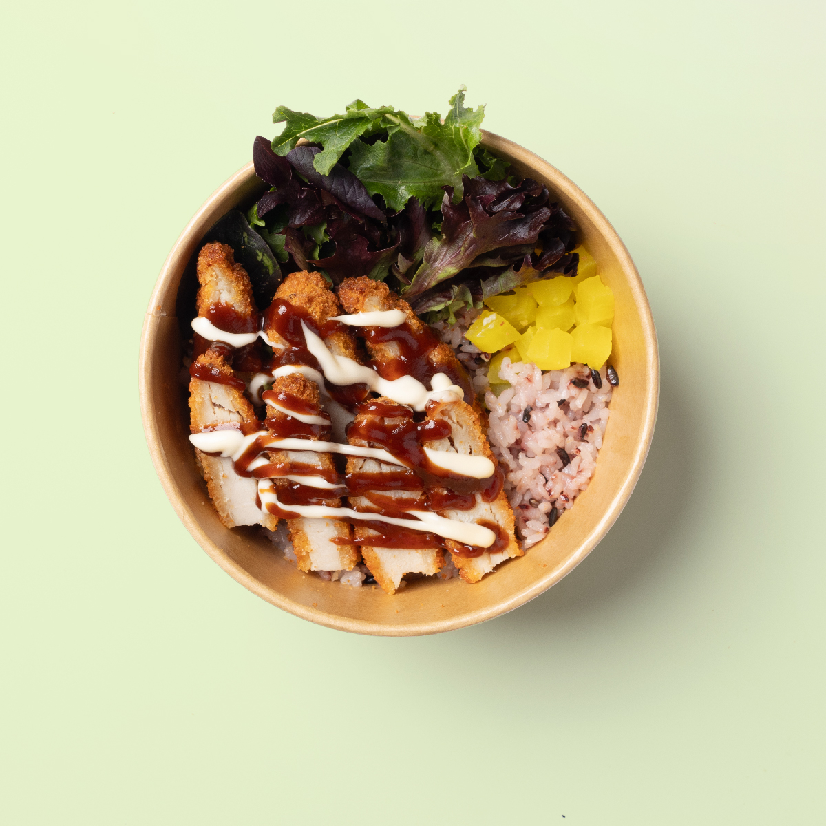 Chicken Cutlet Cupbap